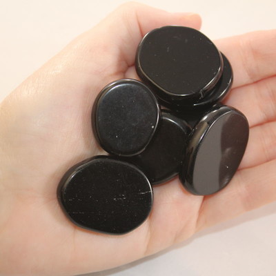 Obsidian Mini Medallion