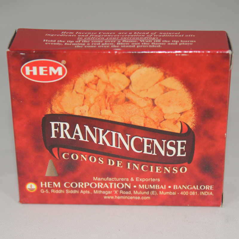 Frankincense Incense Cones - HEM